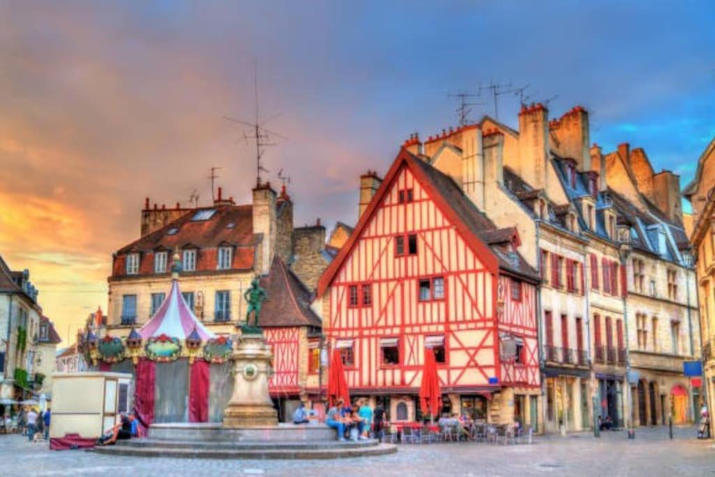 Appartamento Le Boheme Chic : Au Coeur Du Centre Historique Digione Esterno foto